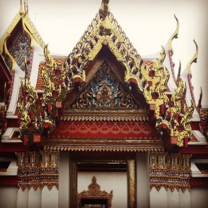 Wat Pho in Bangkok Temple of Reclining Buddha