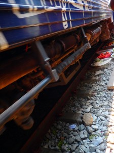 Maeklong Train Market